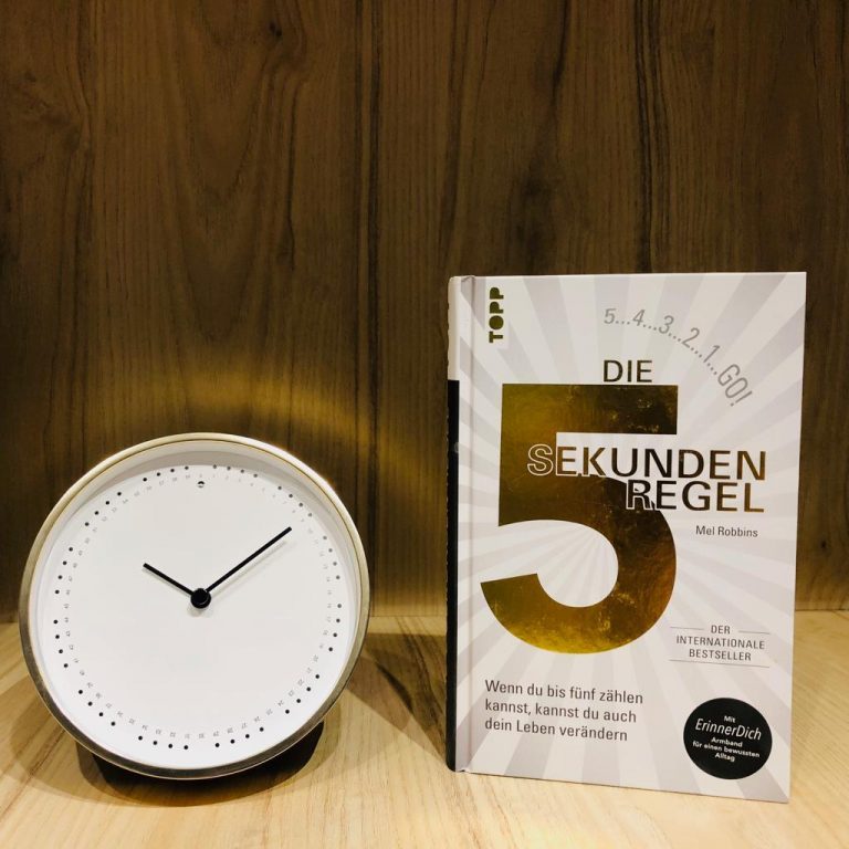 Die 5 Sekunden Regel von Mel Robbins - Papierregen